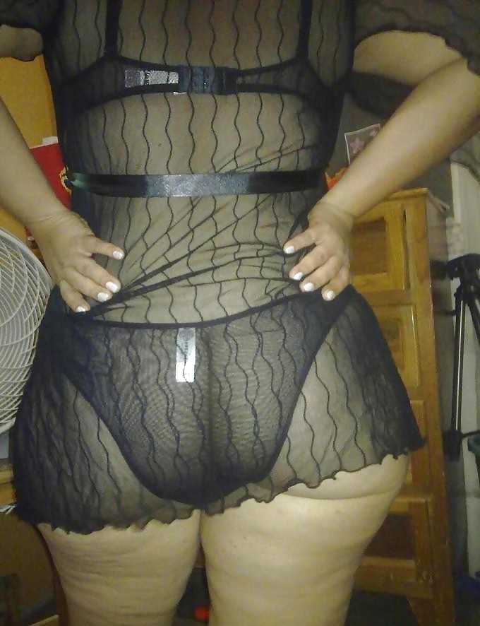 BBW Mature Big Butt - Sexy Dress - Chubby Plumper Ass