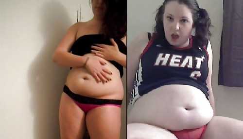 BBW's,Chubbies, Big Bellies, Weight Gainers, Big Tits